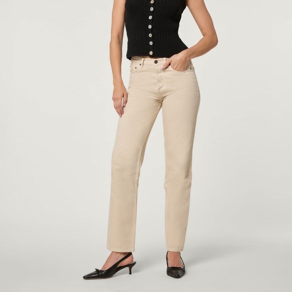 Rouje Germain Jeans in Cream size 28 NWT